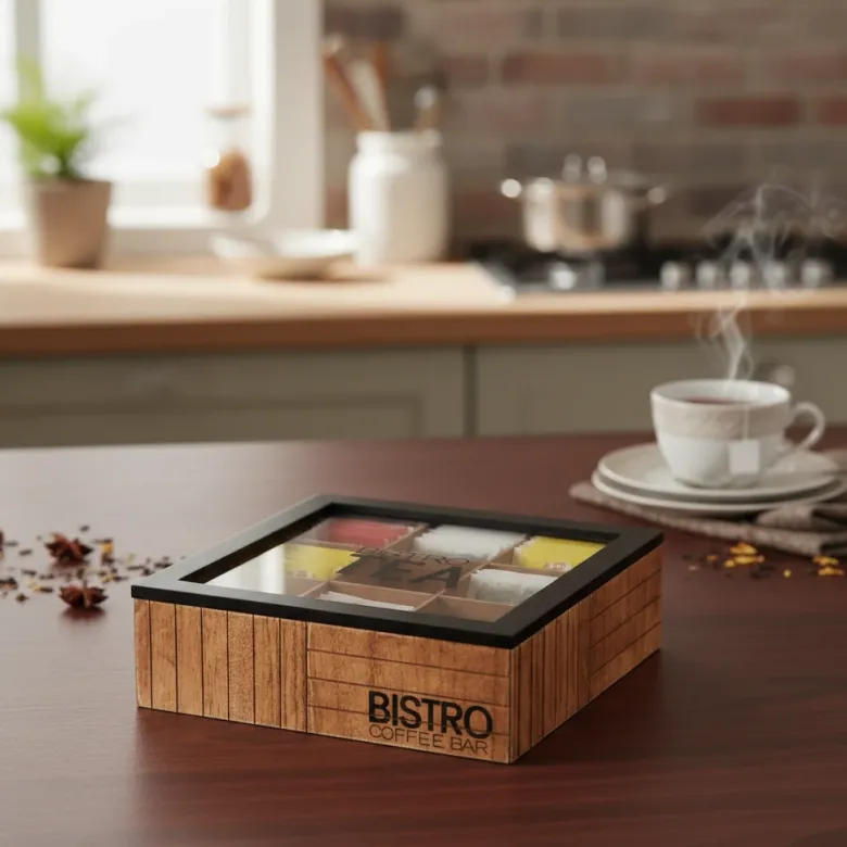 Tea box bistro 24X24X7,5CM
