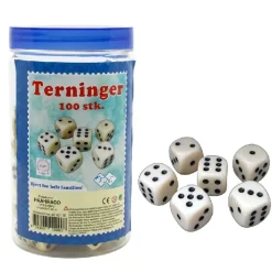 Terning, 100 stk.