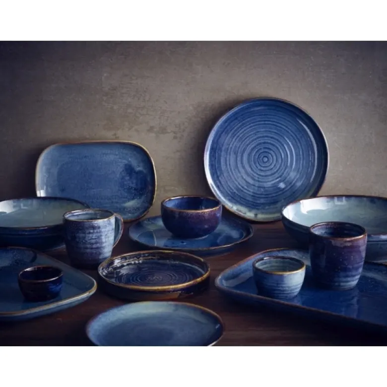 Terra Aqua Blå Coupe Skål 27,5 cm Genware