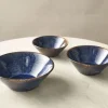 Terra Aqua Blå Konisk Skål 16cm Genware