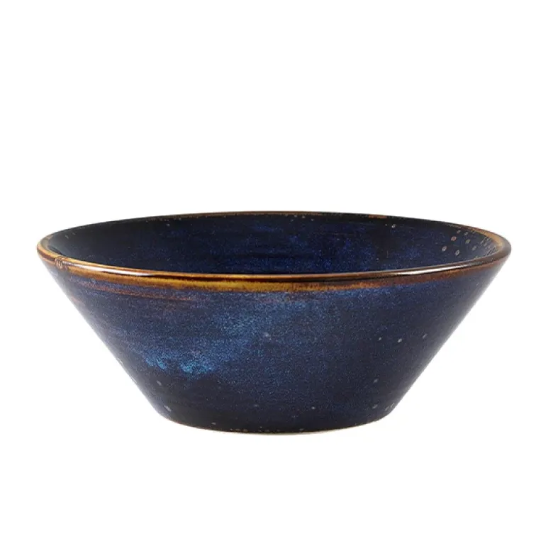 Terra Aqua Blå Konisk Skål 16cm Genware
