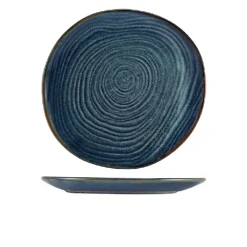 Terra Aqua Blå Organisk Tallerken 28,5 cm Genware