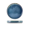 Terra Aqua Blå Præsentationstallerken 18cm Genware
