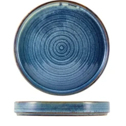 Terra Aqua Blå Præsentationstallerken 26cm Genware