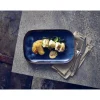 Terra Aqua Blå Rektangulær Tallerken 29 x 19,5 cm Genware