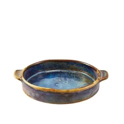 Terra Aqua Blå Rund Øret Skål 14,6 cm Genware