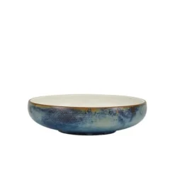 Terra Aqua Blå To-tonet Coupe Skål 20,5 cm Genware