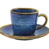 Terra Aqua Blå Underkop 11,5 cm Genware