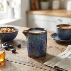Terra Porcelain Aqua Blå kande med lige sider 5 cl / 1,75 oz