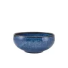 Terra Porcelain Aqua Blå Mave Skål 14,5 cm
