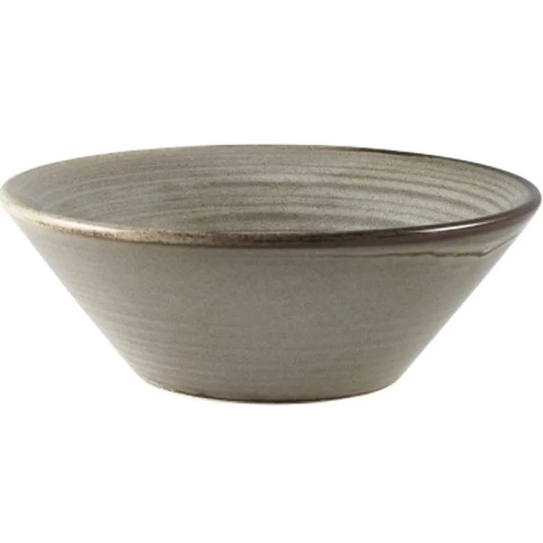 Terra Porcelain Grey Konisk skål 14 cm