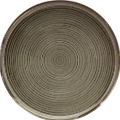 Terra Porcelain Grey Lav præsentationsplade 25 cm