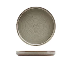 Terra Porcelain Grey Lav præsentationstallerken 18 cm