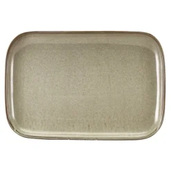 Terra Porcelain Grey Rektangulært fad 34,5 x 23,5 cm