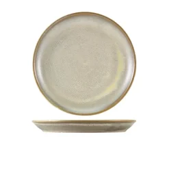 Terra Porcelain Matt Grå coupe tallerken 24 cm