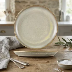 Terra Porcelain Matt Grå coupe tallerken 24 cm
