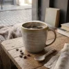 Terra Porcelain Matt Grå krus 30cl/10,5oz