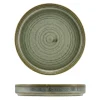 Terra Porcelain Matt Grå lav præsentationstallerken 14 cm