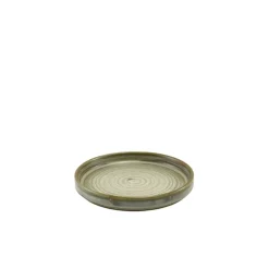 Terra Porcelain Matt Grå lav præsentationstallerken 14 cm