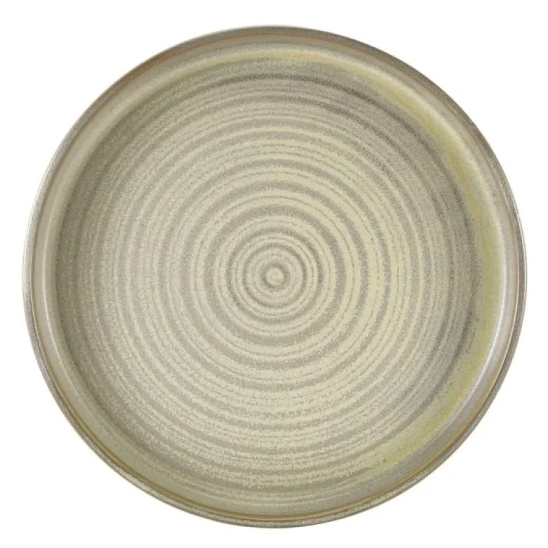 Terra Porcelain Matt Grå præsentationsfad 26 cm