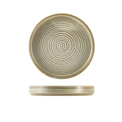 Terra Porcelain Matt Grå præsentationsplade 18 cm