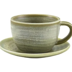 Terra Porcelain Matt Grå Underkop 14,5 cm