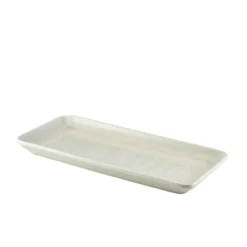 Terra Porcelain Pearl Smal rektangulær fad 31 x 14 cm
