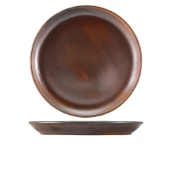 Terra Porcelain Rustic Kobber Coupe-tallerken 27,5 cm