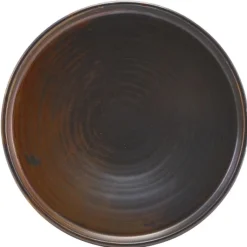 Terra Porcelain Rustic Kobber Lav Præsentationsfad 21 cm