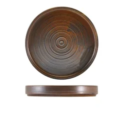 Terra Porcelain Rustic Kobber præsentationsfad 20,5 cm