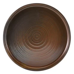 Terra Porcelain Rustic Kobber præsentationsfad 26 cm