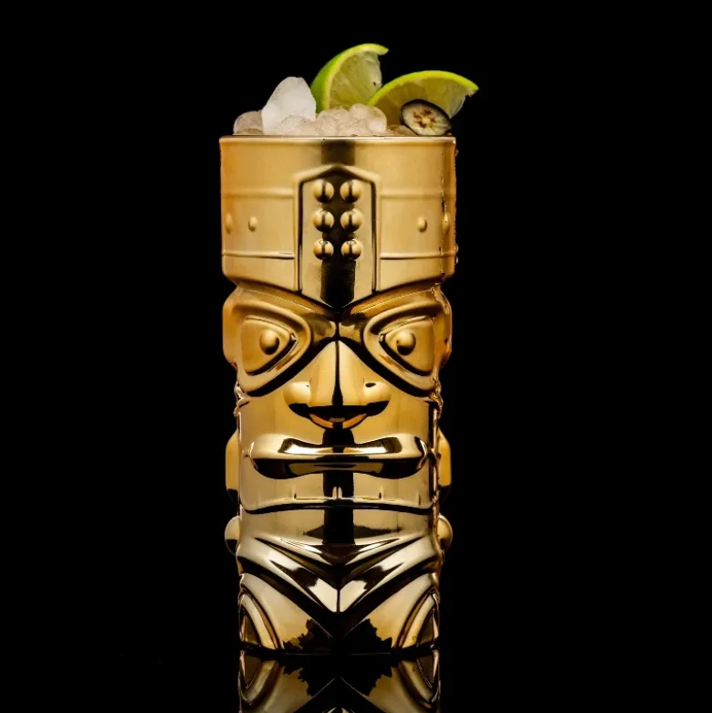 Tiki highball glas guld 450 ml