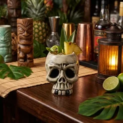 Tiki Krus Kæmpe Kæbe Keramik 70cl
