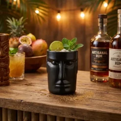 Tiki Krus Maka Keramik Natur 50cl