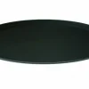 Tjenerbakke 55cm - Oval Sort Non-Slip