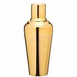 Tredelt Cocktailshaker Yukiwa Baron - gyldne - 510ml
