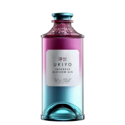 Ukiyo Japanese Blossom Gin 40% 70 FL