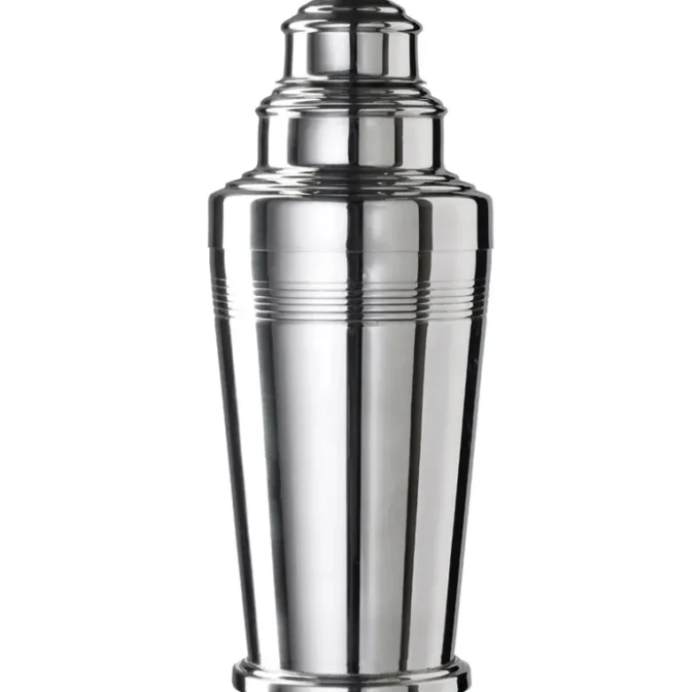 Urban Bar Footed Coley 3 Piece Shaker - Poleret Sølv