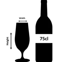 Urban Bar Ginza Diamond Cut Pilsner Tall Glas - 46 cl
