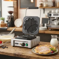 Vaffeljern hjerteformet 230V 2200W