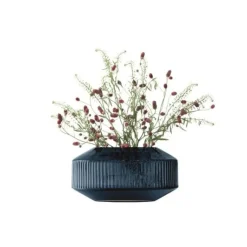 Vase bred Rotunda Safir LSA 13,8x26,7x26,7cm