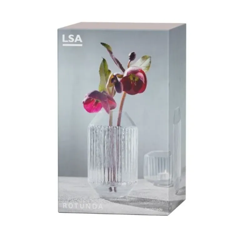 Vase/Lyseholder Rotunda LSA 25,8x17,8x17,8cm