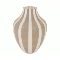 Vase Stribet HOME H: 25 cm, Ø: 18 cm