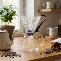 V60 Glasdripper 03 / Sort - Hario