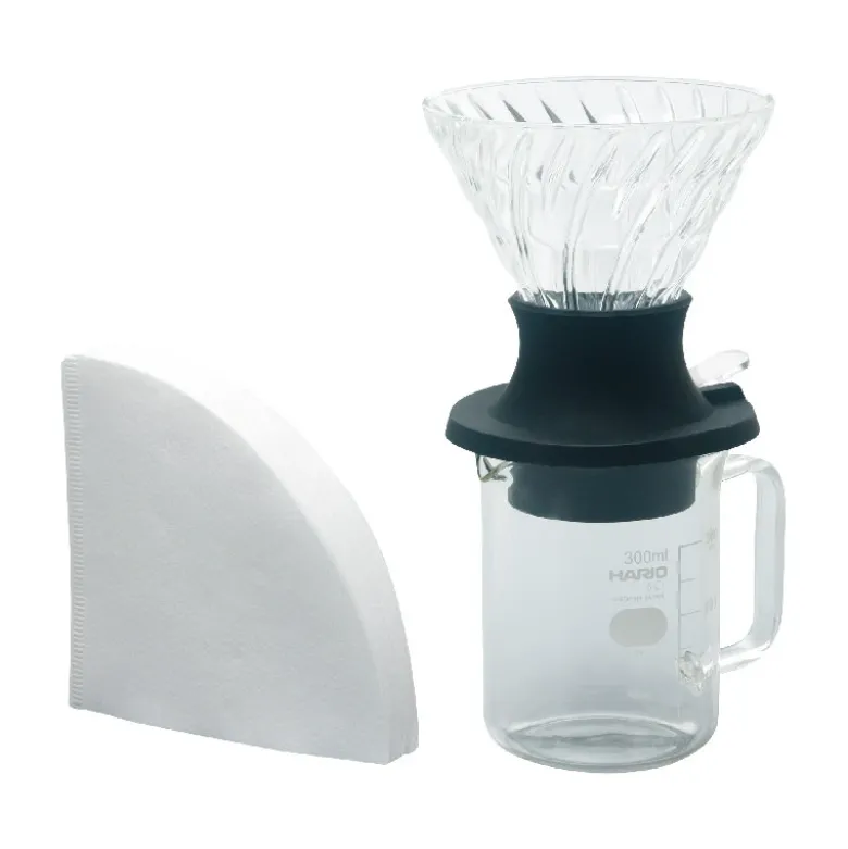 V60 Immersion Dripper Switch Server Sæt 02 - Sort