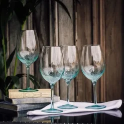 Vinglas Aqua 4 Stk. 47cl Bobleeffekt
