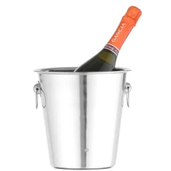 Vinkøler med ringhåndtag 3,3 l rustfrit stål 220x190 mm