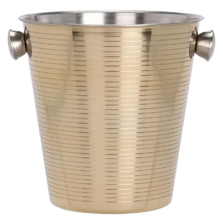Vinkøler og Champagnekøler messing 22cm