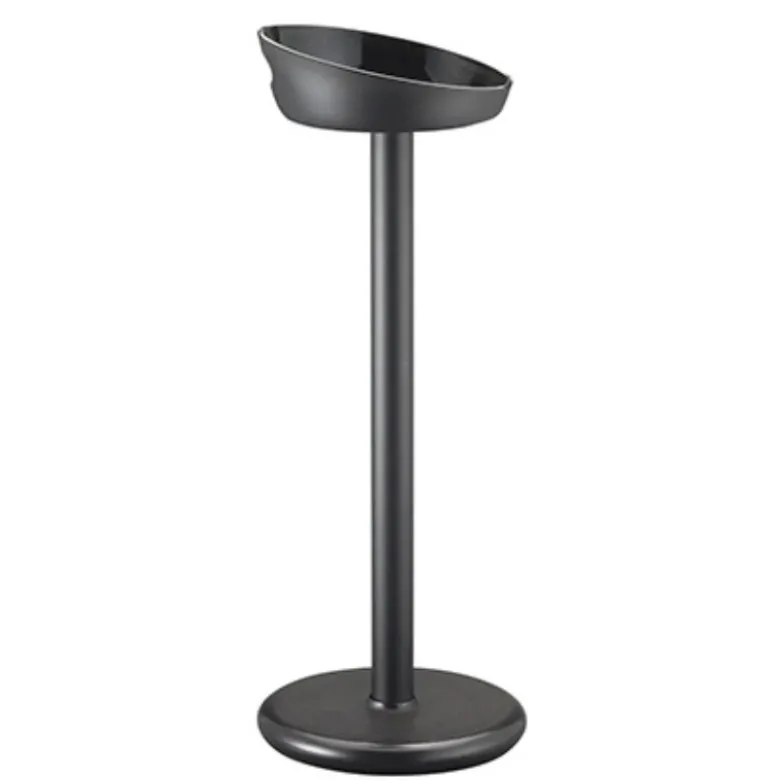 Vinstander i aluminium - sort