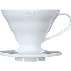 V60 Kaffedripper 01 / Hvid (PP) - Hario